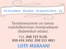 Riihimäen Seudun Diabeetikot r.y. logo